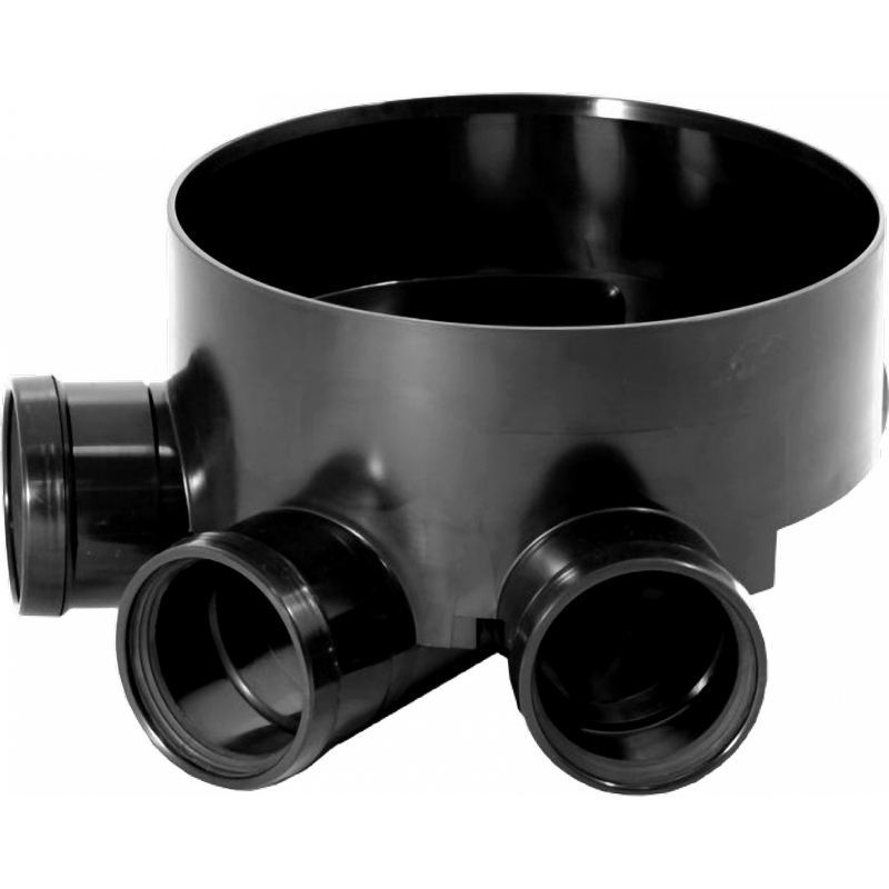 Dno šachtové přímé, odbočka vpravo a vlevo Osma RV-Systém RVD-PPL, DN 425 X 250, černé