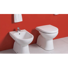 Klozet stojící Jika Lyra Plus hluboké splachování vodorovný odpad 36 x 47 cm bílá
