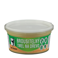 Brousitelný tmel na dřevo Den Braven kelímek 250 g, mahagon / teak