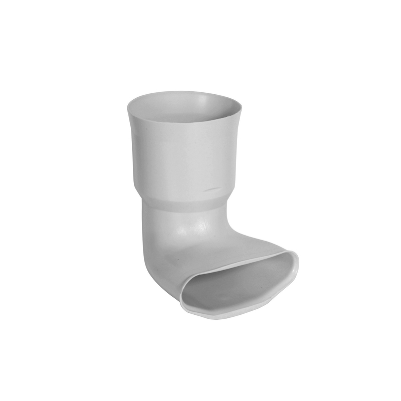 Přechodka 90° - 132x52mm, pr. 90mm, tunnel/classic IVAR.AIRCT P90