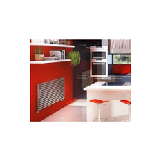 Těleso koupelnové trubkové Isan Zoya Inox 615 x 1000 mm, 469 W, klasické připojení, nerez