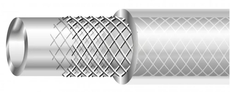 Hadice zahradní Tubi Crystal Light 1/2˝, délka 25 m, čirá průhledná