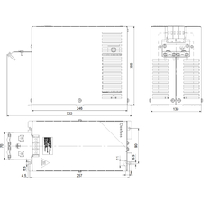 Filtr Grundfos Sinewave 200-500V IP20 17/16/13/12A