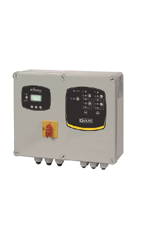 E.BOX PLUS D 230-400V/50-60 elektronický ovládací panel *AD* DAB.E.BOX