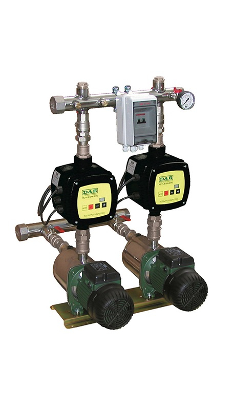 2 EUROINOX AD 50/50 M automatická tlaková stanice s frekvenčním měničem DAB.2 EUROINOX AD