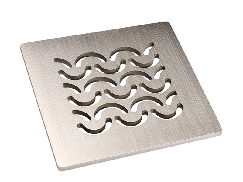 Vtoková mřížka z nerezové oceli HL Hutterer & Lechner, 115 x 115mm ˝Seine˝