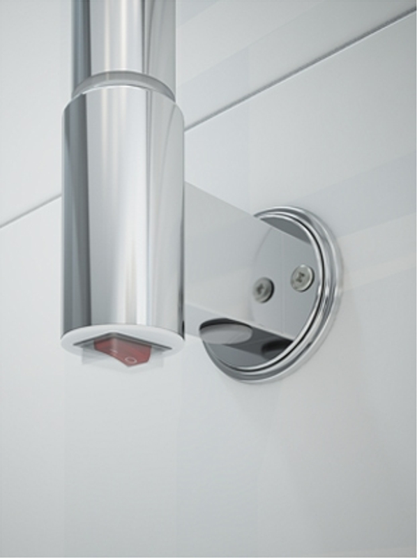 Elektrický sušák ručníků PMH Venus 675 x 940 mm, 72 W, Leštěná nerez