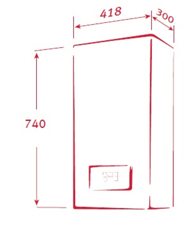 Kotel kondenzační systémový Protherm Gepard Condens 25 MKO -A
