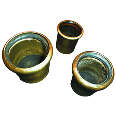 Mosazné hrdlo s O-kroužkem HL Hutterer & Lechner, DN40