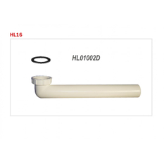 Odtokové koleno pro koupací vany HL Hutterer & Lechner, DN40x6/4˝