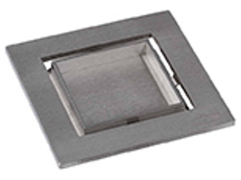 Vtoková mřížka z nerezové oceli s plochou pro vlepení dlažby, vhodná k sérii HL540 HL Hutterer & Lechner