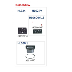 Nástavec HL Hutterer & Lechner, d 195mm/litina 260x260mm/litina 226x226mm