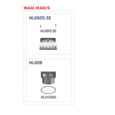 Nástavec HL Hutterer & Lechner, d 195mm/plast 240x240mm/nerez 226x226mm