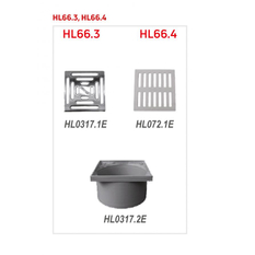 Nástavec HL Hutterer & Lechner, d 145mm/plast 147x147mm/plast 138x138mm