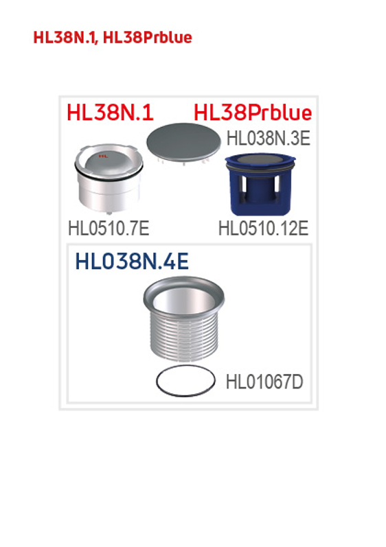 Nástavec HL Hutterer & Lechner, d 110/kruh nerez d 133mm/ nerez d 121mm, ZU standard - vodní