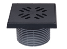 Nástavec HL Hutterer & Lechner, d 110mm/litina 147x147mm/litina 140x140mm, ZU standard - vodní