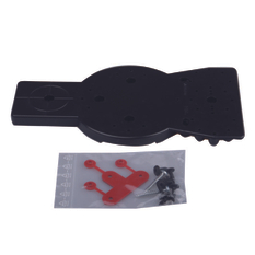 Montážní deska včetně šroubků a zvukové ochrany(podložky) HL Hutterer & Lechner