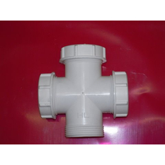 Křížový kus HL Hutterer & Lechner, DN40x6/4˝