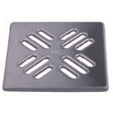 Vtoková mřížka z nerezové oceli V4A HL Hutterer & Lechner, 140x140mm