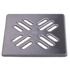 Vtoková mřížka z nerezové oceli V4A HL Hutterer & Lechner, 140x140mm