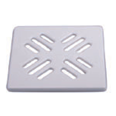 Vtoková mřížka bílá HL Hutterer & Lechner, 140x140mm