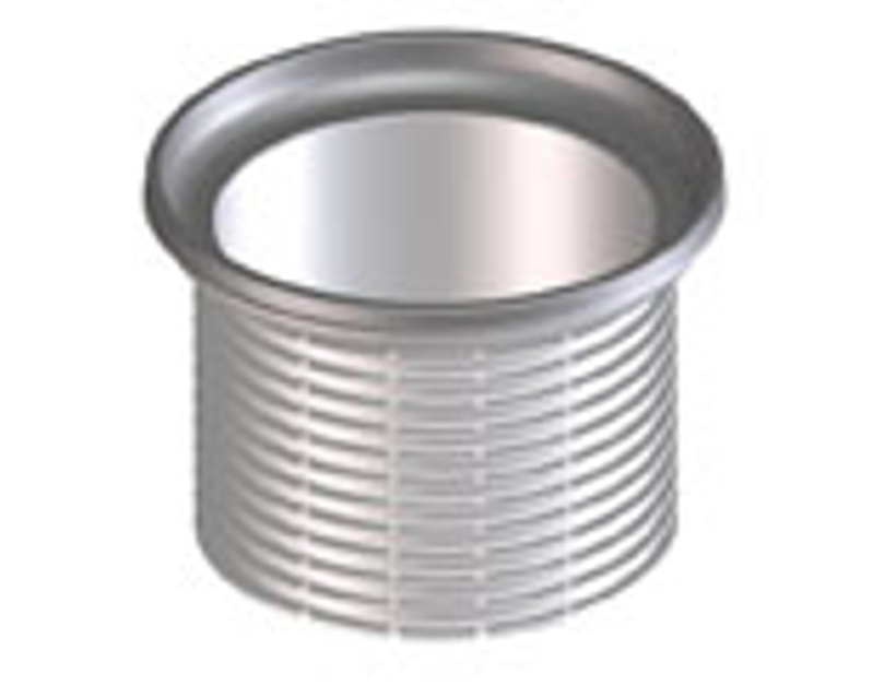 Nástavec HL Hutterer & Lechner, d 110/93mm/ rámeček z nerezové oceli d 133mm, s kruhovým rámečkem s nerezové oceli včetně O-kroužku