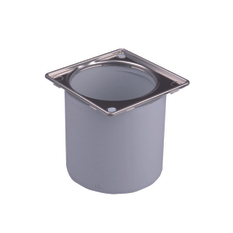 Nástavec HL Hutterer & Lechner, d 145mm/150mm, rámeček z nerezové oceli(V4A) 150x150mm