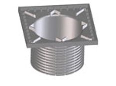 Nástavec HL Hutterer & Lechner, d 110mm/92mm/147x147mm včetně O-kroužku