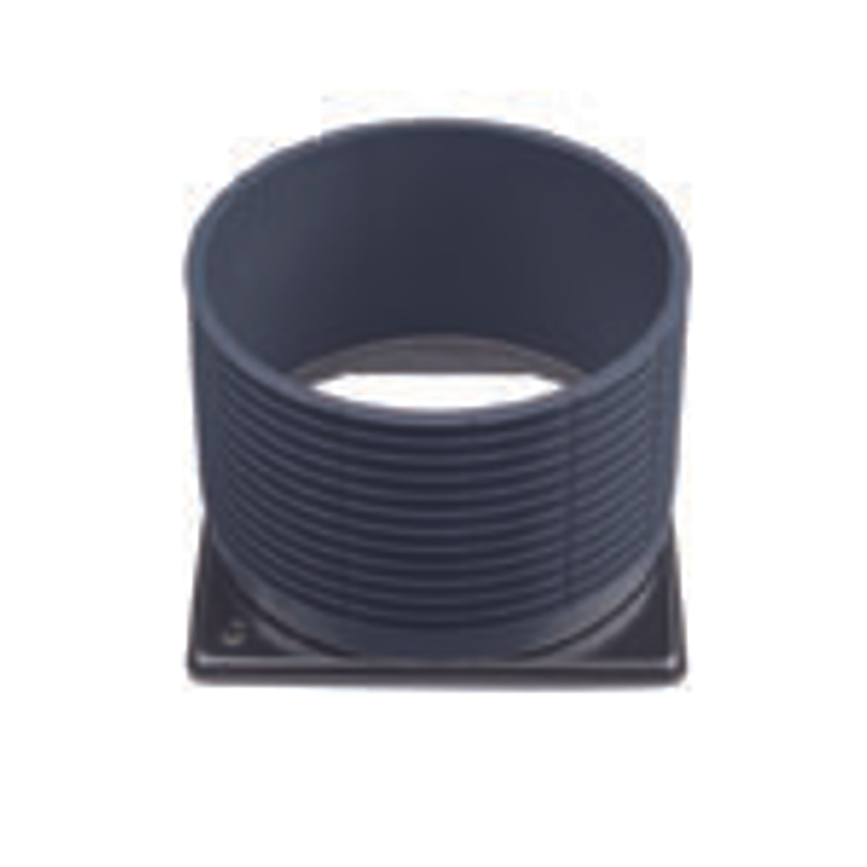 Nástavec HL Hutterer & Lechner, d 146/100mm s rámečkem 145x145mm, systém Klick Klack, z nerezové oceli s otvory se závitem M6