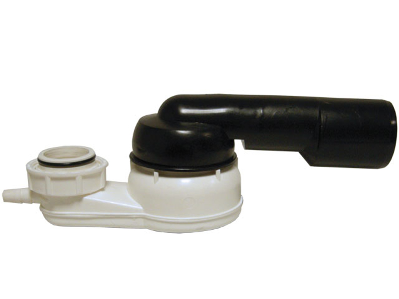 Zápachová uzávěrka HL Hutterer & Lechner, DN40/50x6/4˝ s kulovým kloubem na odtoku a připojením hadice