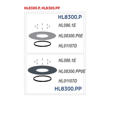 Izolační souprava s PP přírubou HL Hutterer & Lechner, d 350mmpro TPO, FPO hydroizolační fólie