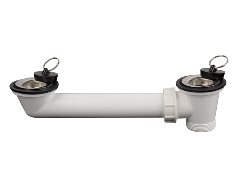 Odtoková souprava HL Hutterer & Lechner, DN40x5/4˝ se dvěma odpadními ventily