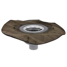 Těleso podlahové vpusti HL Hutterer & Lechner, DN75 se svislým odtokem, s asfaltovou manžetou, s nerezovou výstelkou a ZU standard - vodní