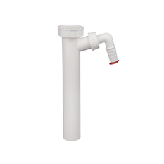 Zasouvací trubka HL Hutterer & Lechner, DN50x6/4˝ s přípojkou pro pračku nebo myčku nádobí