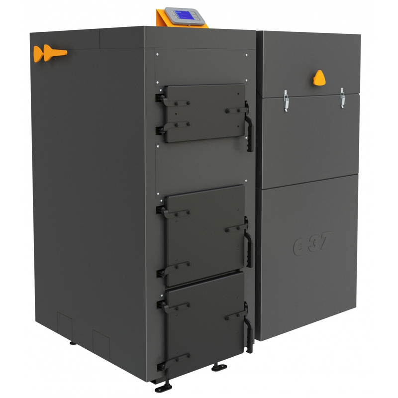 Kotel automatický na pelety a uhlí Benekov C27 Premium se zásobníkem 260 l vlevo, výkon 25 kW, SVT 20001