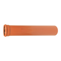 Trubka kanalizační Wavin PVC-U Solidwall SW KGEM SN12 DN 315 x 10,8 x 6000 mm, oranžová