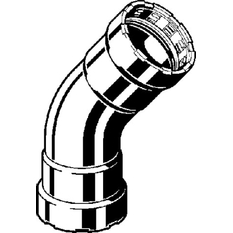 Oblouk 45° Viega Megapress s SC-Contur 4226 1/2˝