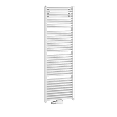 Těleso koupelnové trubkové Kermi Duett 1188 x 484 mm, středové připojení, 834W, bílé