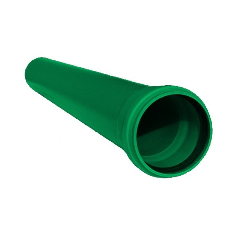 Trubka kanalizační Wavin Green Connect 2000 PPKGEM, DN160 x 4,9 x 5000, zelená