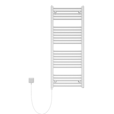 Těleso koupelnové trubkové elektrické Koralux Linear Comfort KLTE 900/500, výkon 400 W, topné těleso bez regulátoru, barva bílá