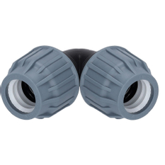 Koleno 90° Plano PP-S 25 x 25