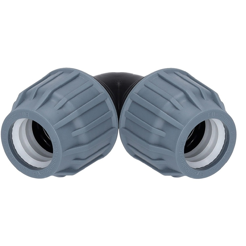 Koleno 90° Plano PP-S 32 x 32