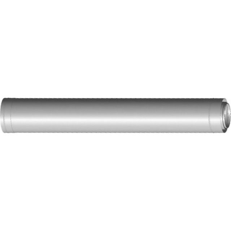 Koncentrické potrubí Wolf vzduch/spaliny DN80/125 délka 1000 mm