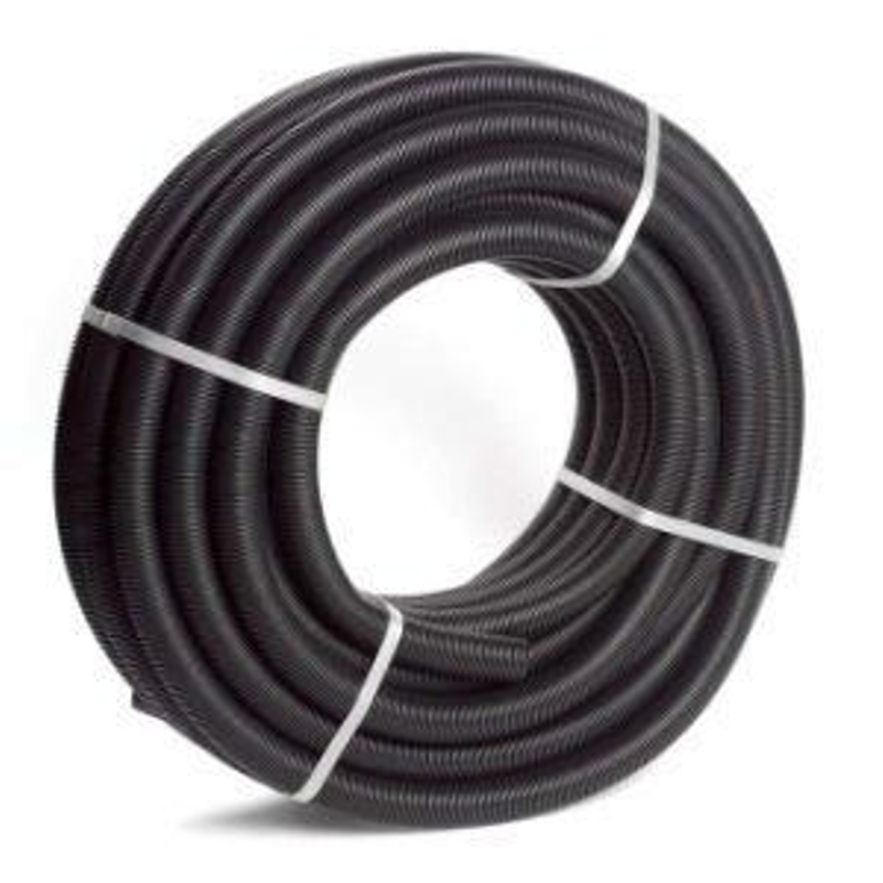 Trubka ochranná Plano pro trubku 16 mm, návin 50 m, černá