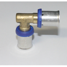 Koleno 90° lisovací Plano 26 x 3 - 26 x 3