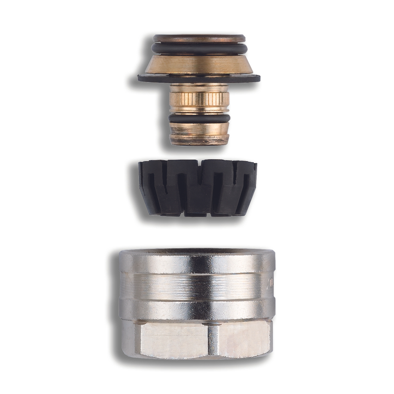 Šroubení svěrné s Eurokonusem Plano 26 x 3 - G 1˝ pro PE-X, PE-RT, PB a plastové vícevrstvé trubky s Al-fólií