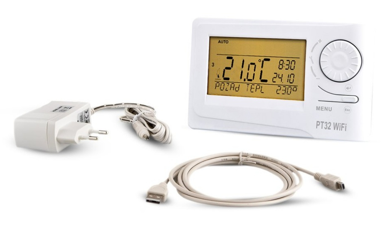 Termostat s WiFi modulem Elektrobock PT32