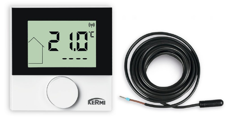 Pokojový termostat Kermi x-net kabelový - D3