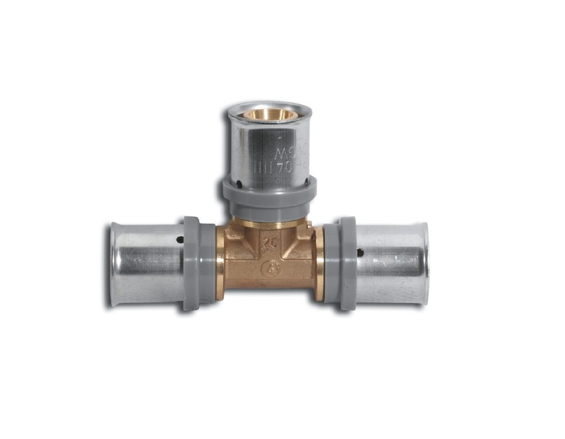 Lisovací T-kus Kermi x-net 14 x 14 x 14 mm
