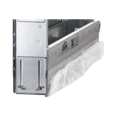 Skříň pro rozdělovač pod omítku Kermi x-net UL-L4 v lehkém provedení, bílá lakovaná, šířka 850 mm
